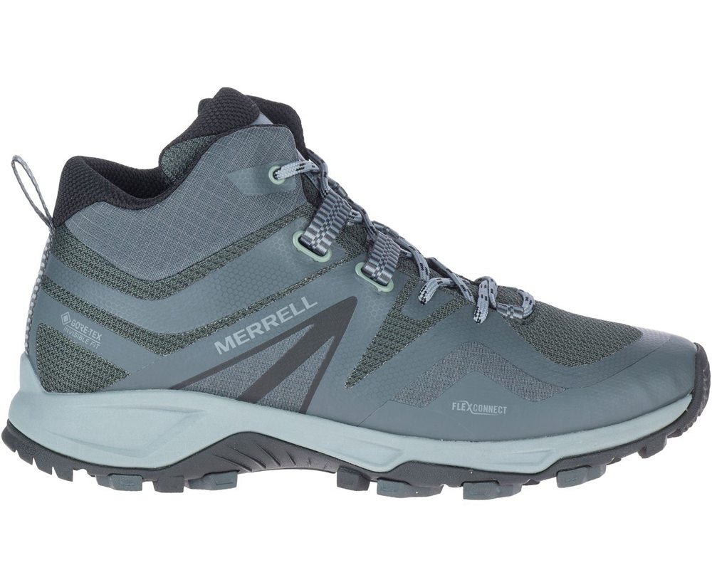 Merrell Hiking Boots Navy - MQM Flex 2 Mid GORE-TEX® - Mens 97QYKXLJM